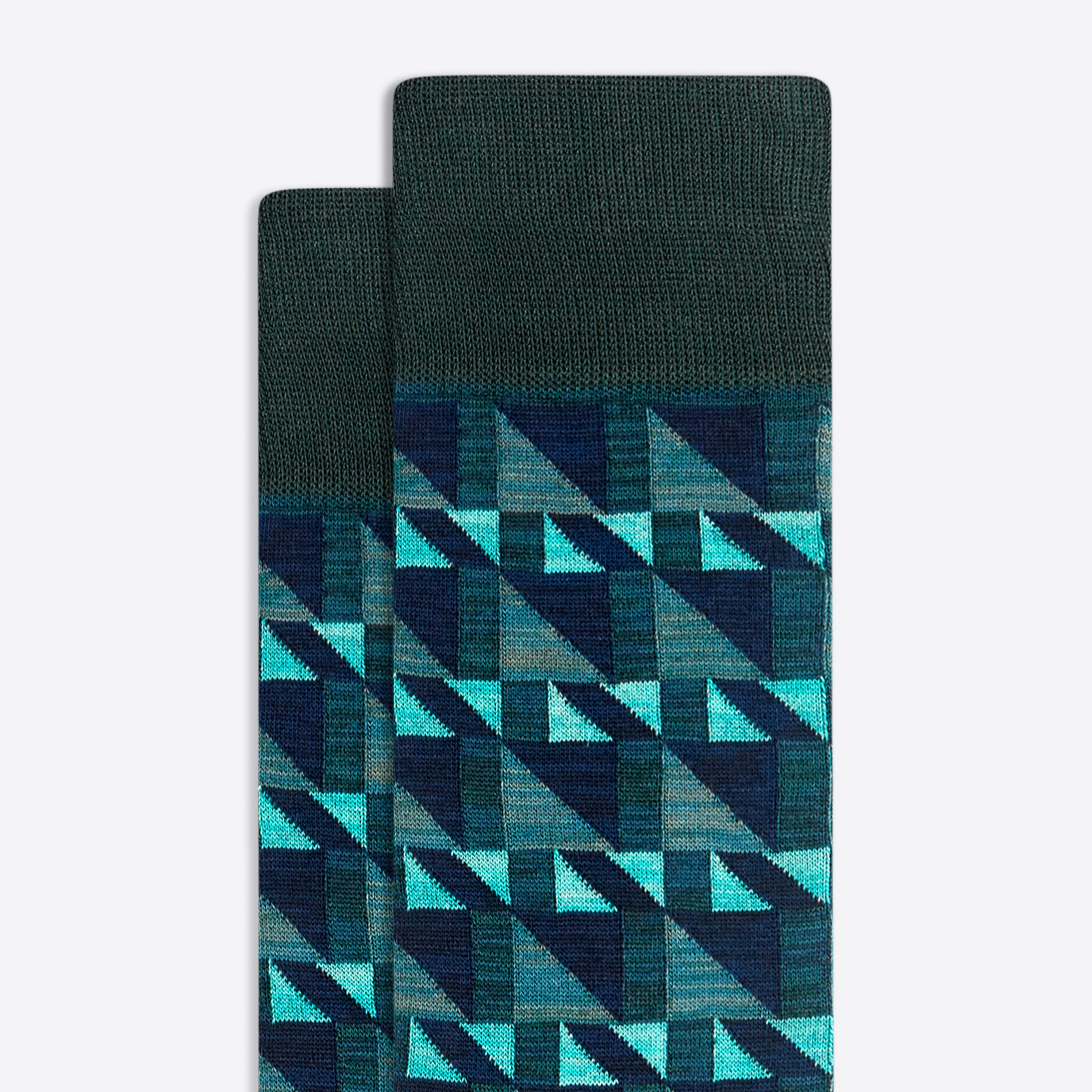 Geometric Print Mid Calf Socks for Women - Trendy Crew Socks with Unique Patterns - Perfect for Casual Wear, Workout & Fashion Outfits