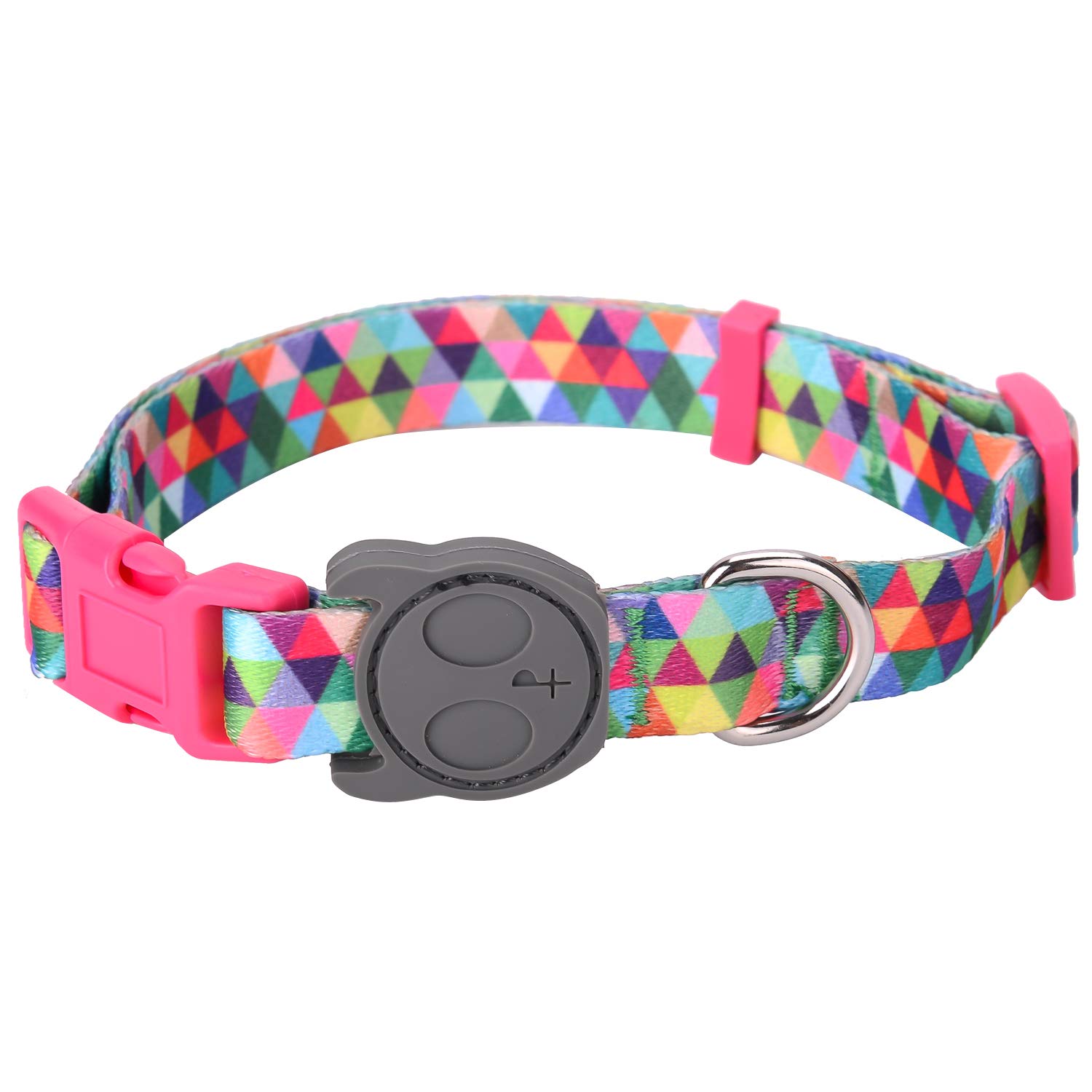 Premium Adjustable Large Dog Collar - Heavy Duty Yet Soft with Stylish Abstract Pattern - Perfect for Outdoor Adventures & Indoor Comfort - Ideal for Puppies, Adult Dogs, Boys & Girls - Great for Walking, Training & Daily Use