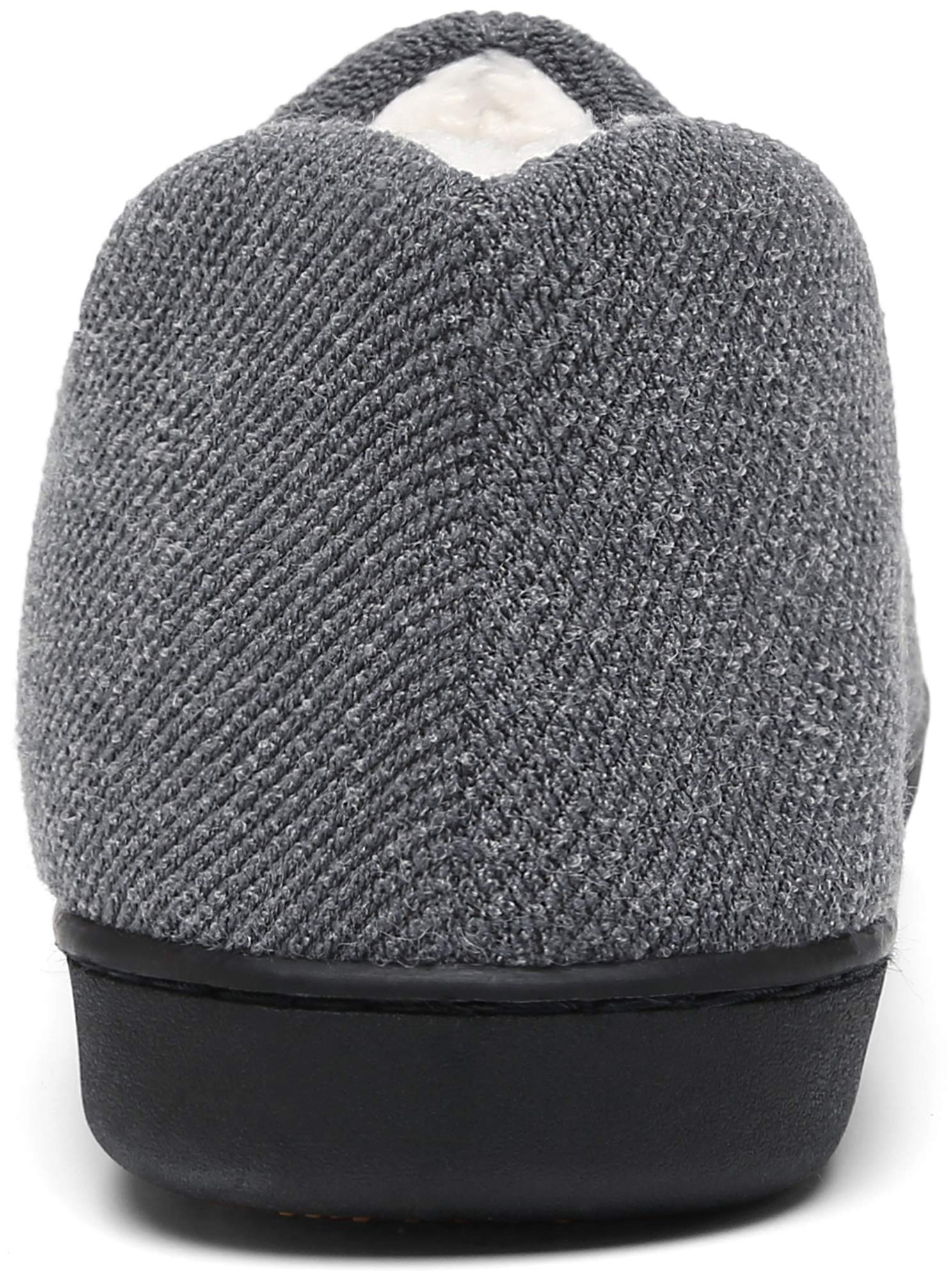 Mishansha Men's Memory Foam Winter Slippers - Ultra Soft Warm House Shoes for Indoor & Outdoor Use - Sizes 6-11 - Perfect for Cold Weather, Lounging at Home, and Quick Outdoor Trips