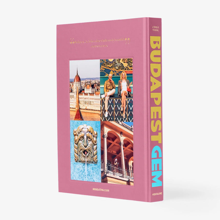 Assouline Budapest Gem - Luxury Travel Coffee Table Book | Explore Hungary's Capital with Stunning Photography & Design | Perfect for Home Decor, Gifts & Travel Inspiration