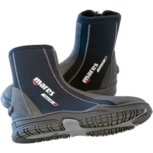 Mares 5mm Flexa DS Hard Sole Dive Boots for Scuba Diving, Snorkeling & Water Sports - Warm & Durable Neoprene Booties for Men & Women