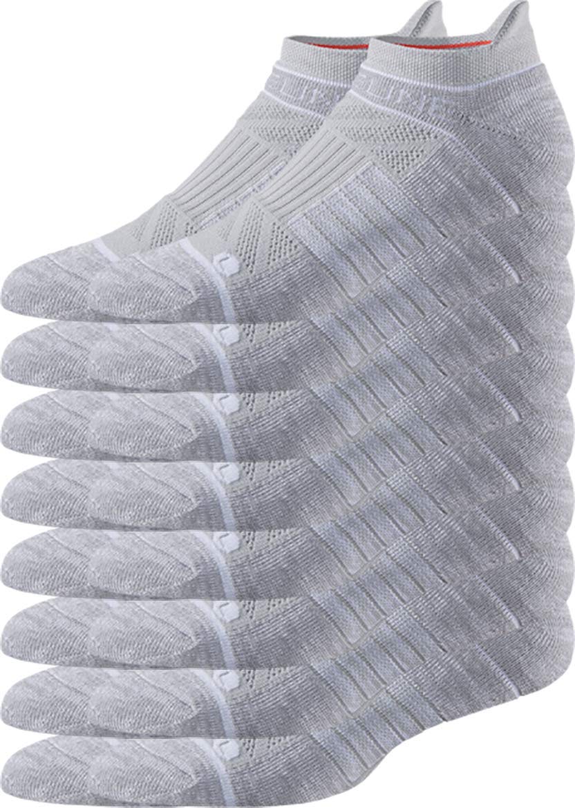 Strideline Men's Low Cut Socks - Breathable Athletic Socks for Running, Basketball & Workout - Comfortable & Durable Performance Socks for Sports & Casual Wear