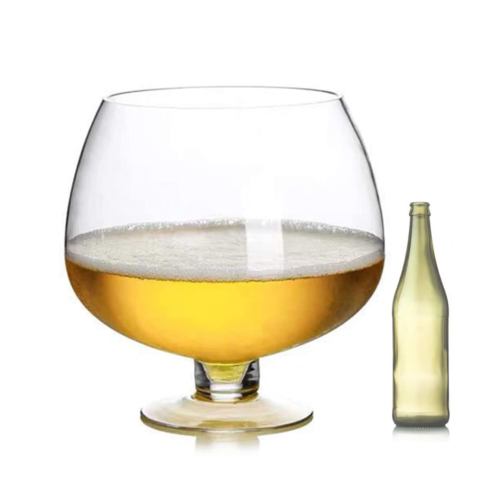 Premium Oversized 6000ml Crystal Margarita Glasses - Large Brandy & Beer Drinking Glasses for Bar, Birthday Parties, Anniversary Celebrations - Perfect for Cocktails, Wine & Surprise Drinkware Gifts