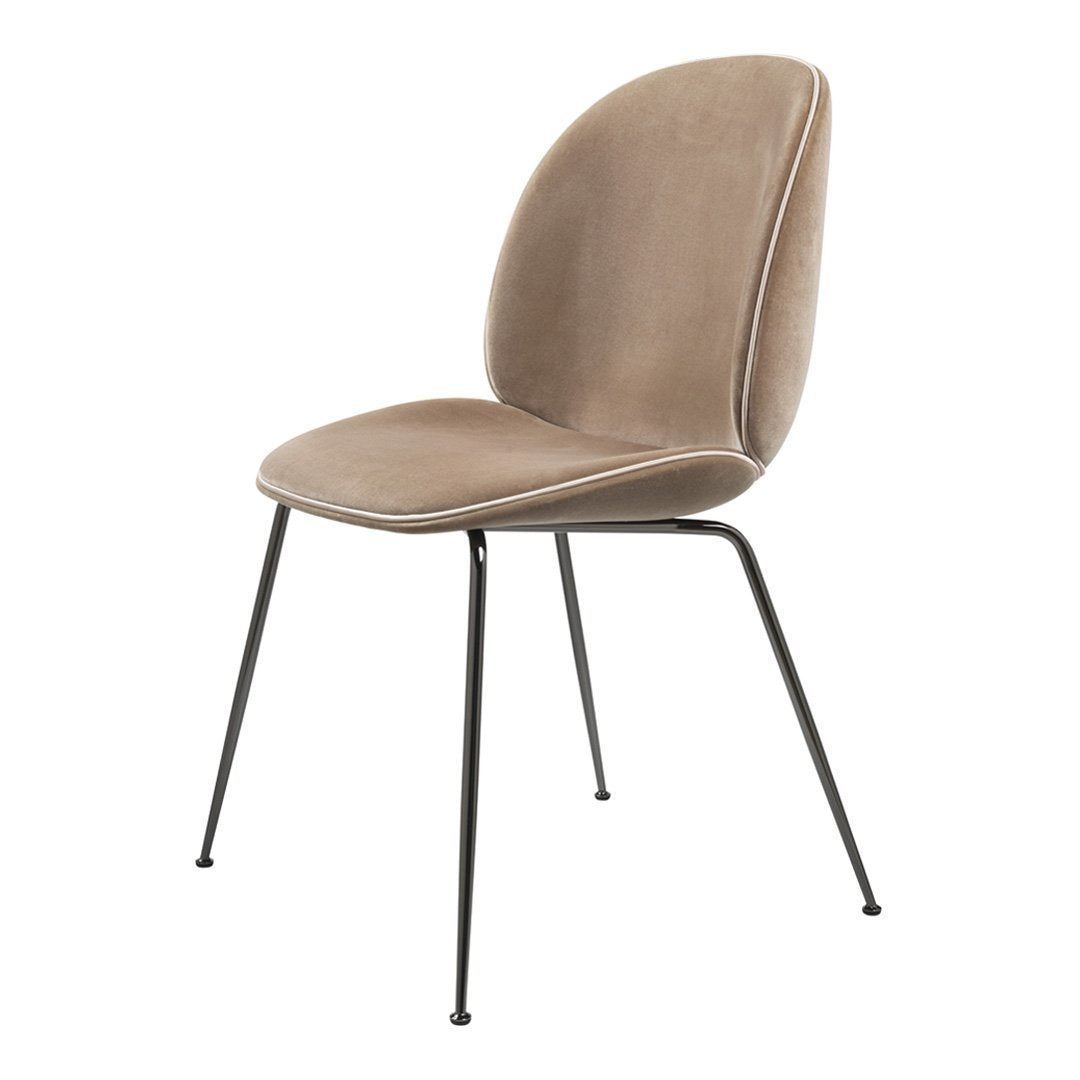 Beetle Dining Chair with Conic Base - Fully Upholstered Modern Seating for Kitchen, Dining Room & Office | Comfortable & Stylish Home Furniture