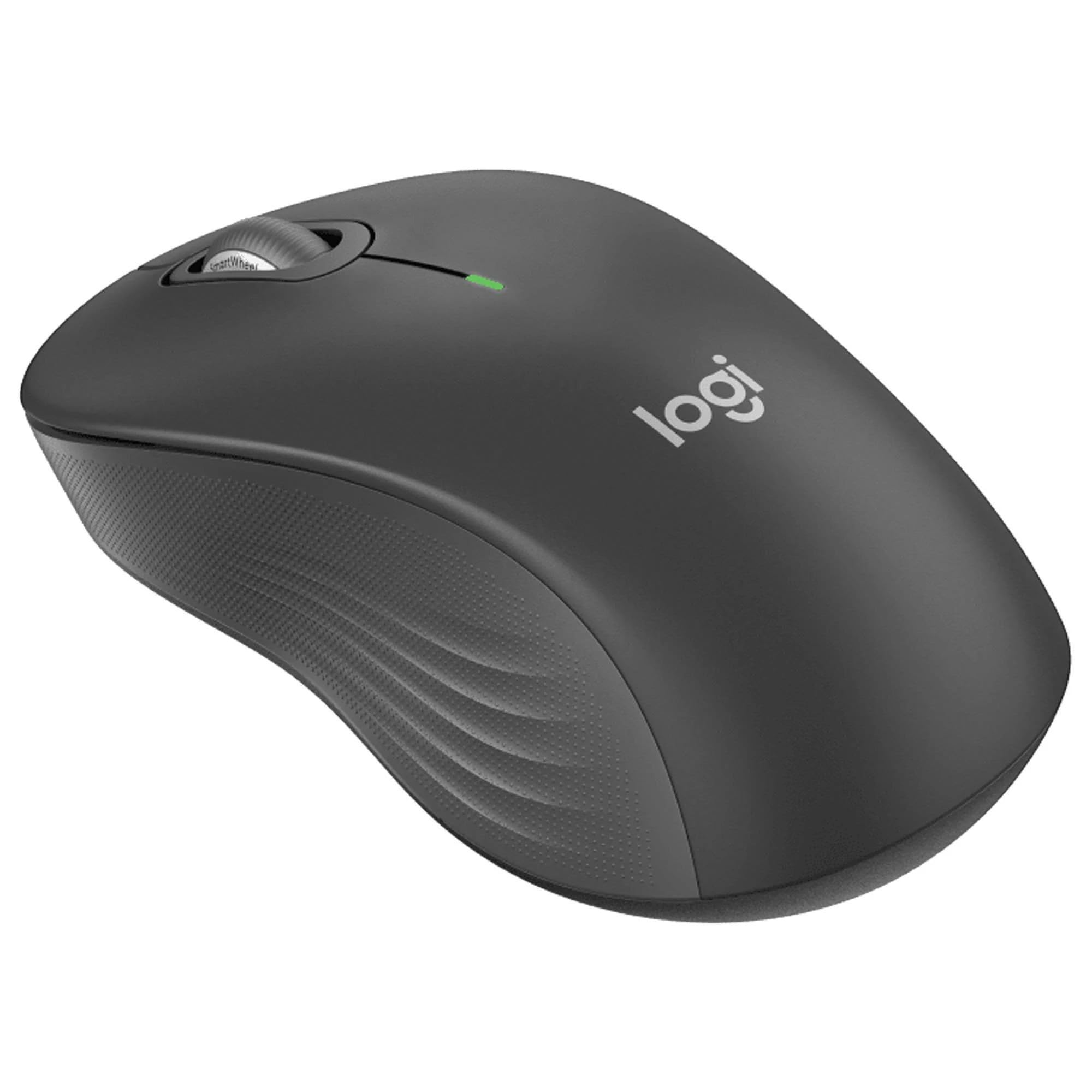 Logitech MK670 Wireless Keyboard and Mouse Combo with Ergonomic Wave Design, Waverest Gel Wrist Support & Mouse Pad - Perfect for Office, Home & Gaming Use