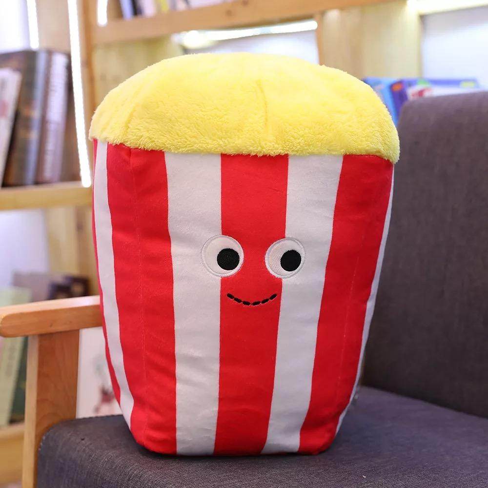 Cute Stuffed Foodie Friends Plush Toys - Adorable Kawaii Animal Plushies with Food Theme | Perfect for Kids Gifts, Room Decor & Cuddling
