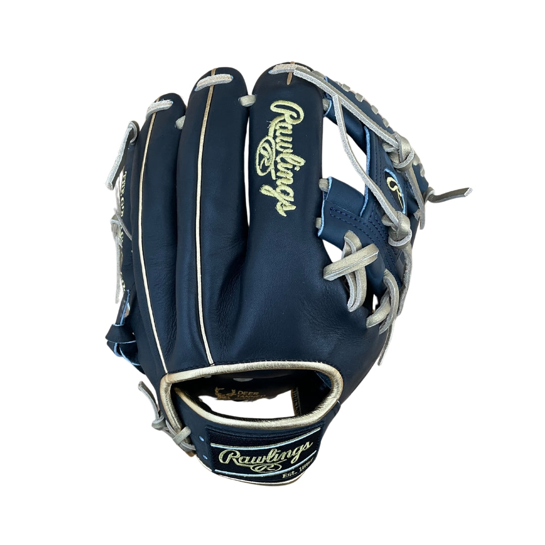 Rawlings 360 Exclusive Series Heart of the Hide Black & Gold Baseball Glove 11.5