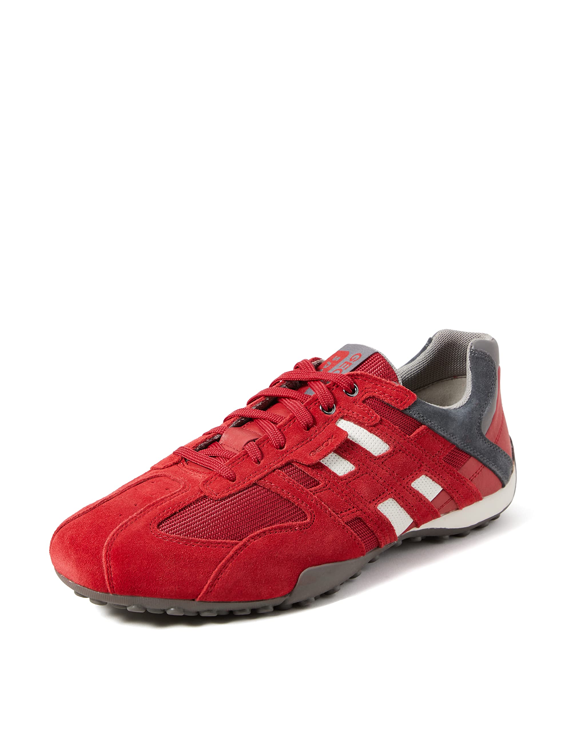 Geox Men's Breathable Low-Top Sneakers - Lightweight Walking Shoes for Men | Comfortable Casual & Travel Footwear for Everyday Wear