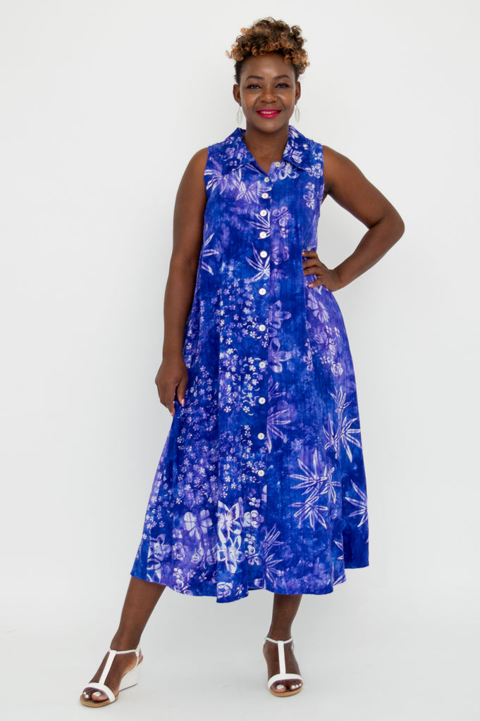 Cissy Women's Summer Floral Dress - Liki Casual Sundress for Beach, Vacation & Outdoor Parties