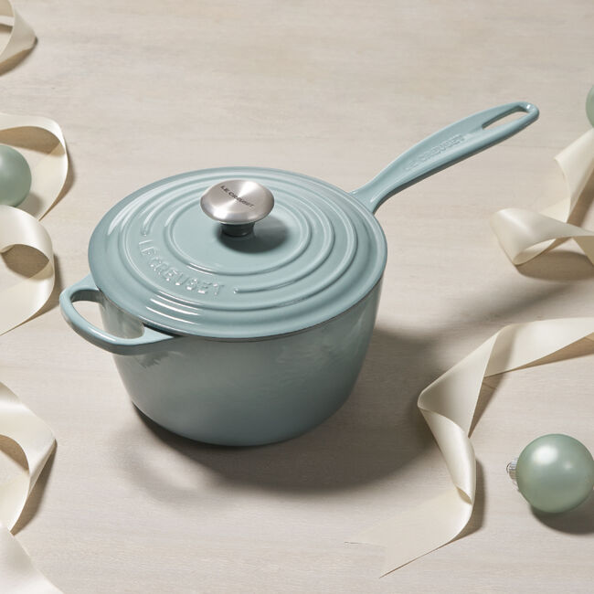 2.25 Quart Stainless Steel Saucepan with Lid - Perfect for Cooking, Boiling & Simmering Soups, Pasta & Sauces