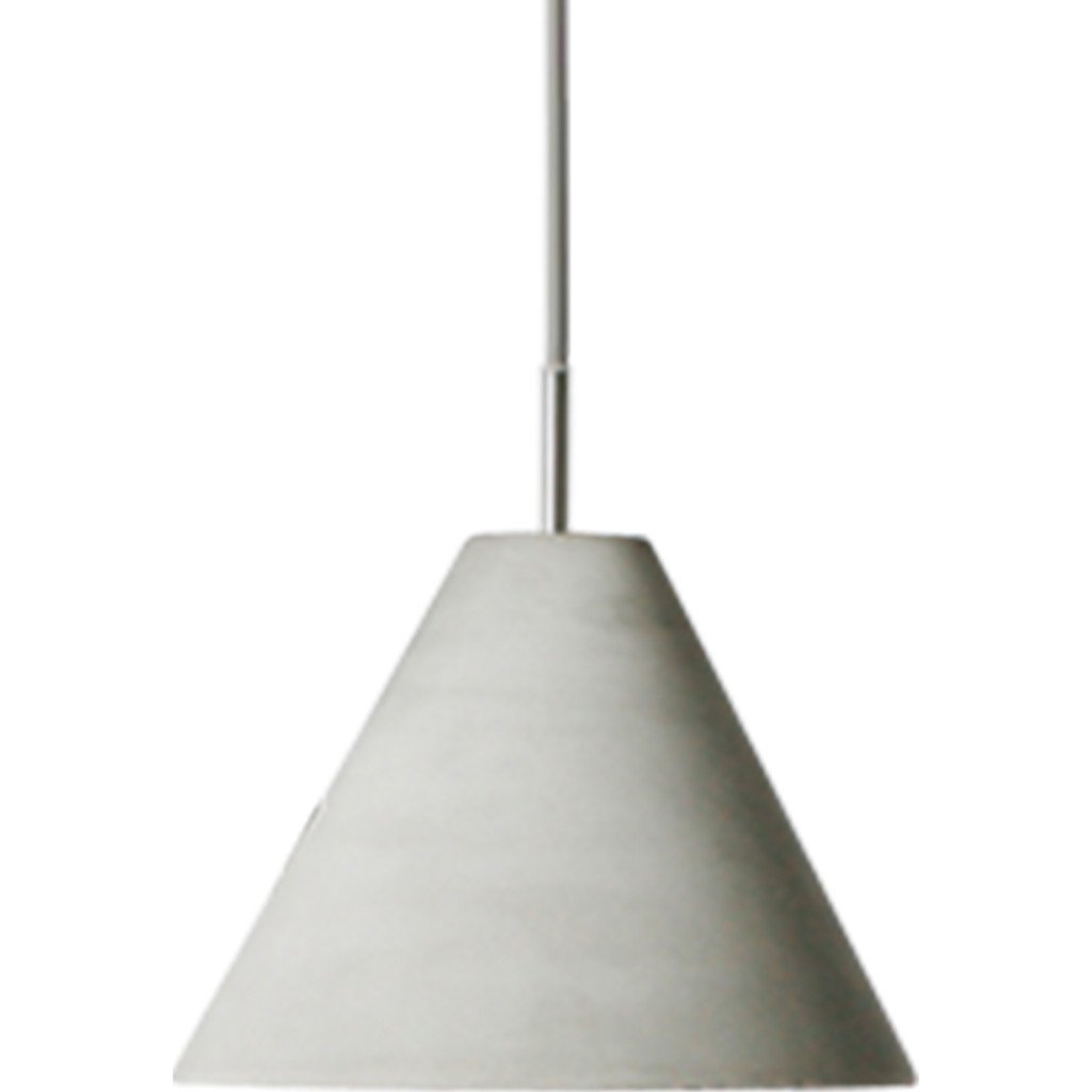 Castle Cone Pendant Lamp - Modern Concrete Hanging Light Fixture for Dining Room, Kitchen Island or Bedroom Lighting