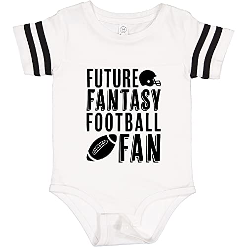 Inktastic Future Fantasy Football Fan Baby Bodysuit - Cute Football Design for Newborns & Infants - Perfect for Game Day, Family Photos & Gifts