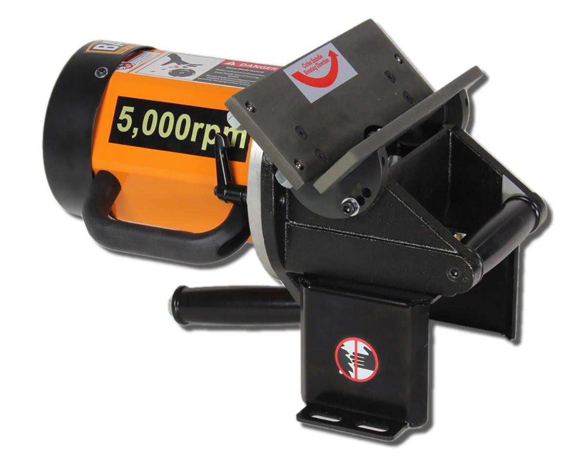 Baileigh Industrial BA9 1002391 Portable Beveling Machine CM 10P - Heavy Duty Metal Edge Beveler for Steel, Aluminum & Pipe Fabrication - Perfect for Welding Shops & Metalworking Projects