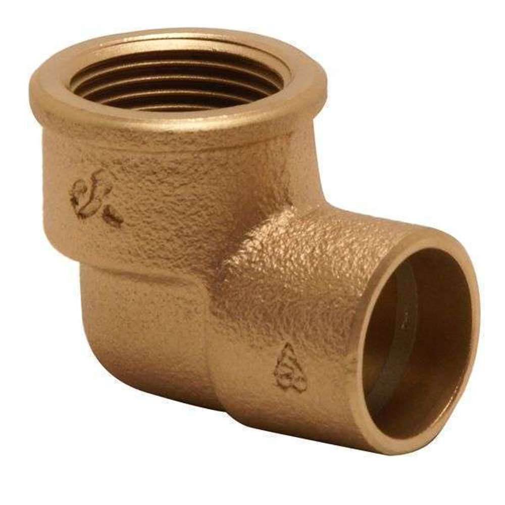 22mm Copper Female Elbow Fitting - High-Quality Plumbing Connector for Water Pipes, Gas Lines & HVAC Systems - Perfect for Home Repairs, Industrial Use & DIY Projects