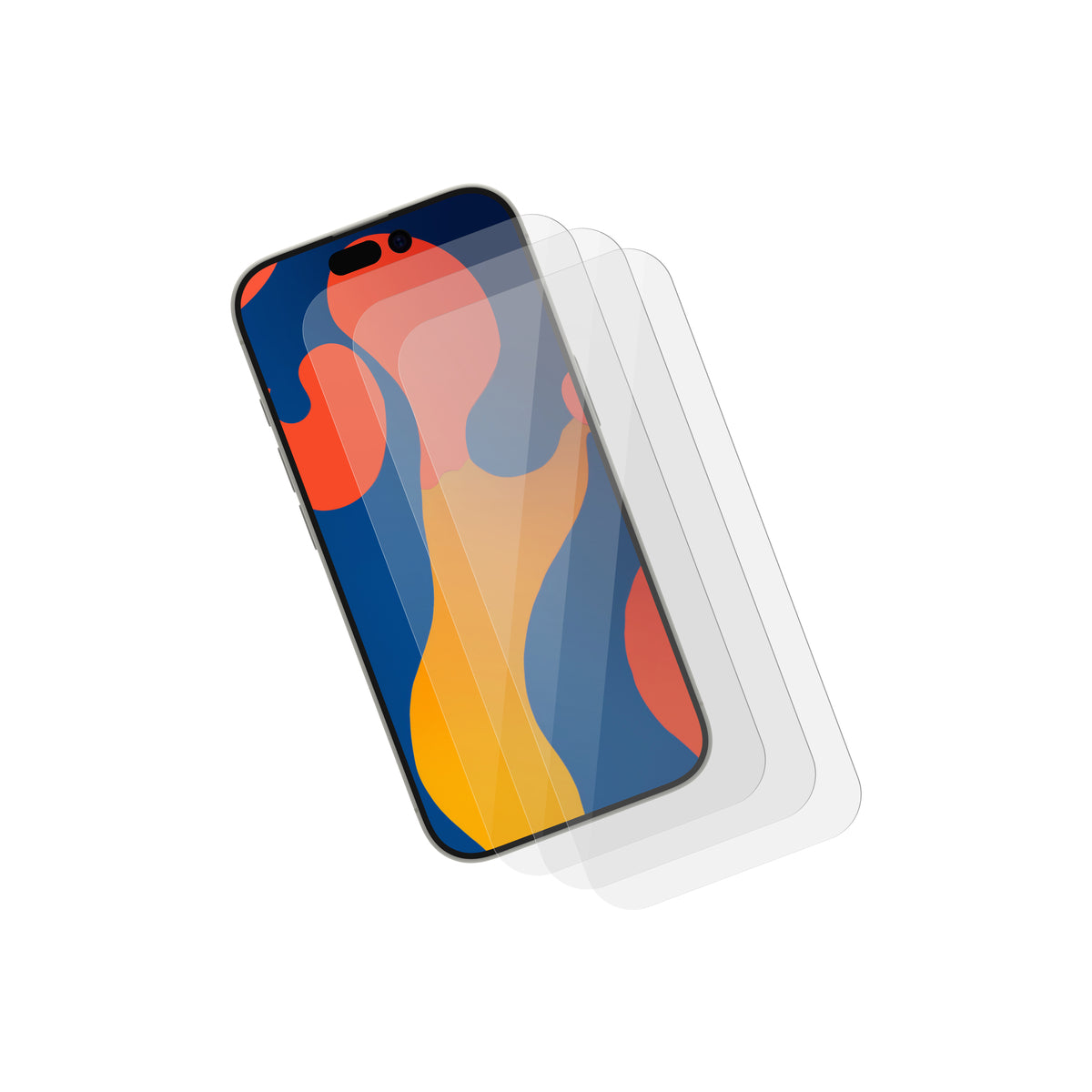 3sixT PrismShield Essential Tempered Glass Screen Protector for iPhone 16 Pro - HD Clear, Anti-Scratch, Bubble-Free Installation - Perfect for Work, Travel & Everyday Protection