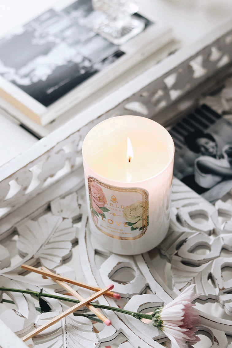 Harlem Candle Company Luxury Scented Candles - Handmade Soy Wax Candles with Premium Fragrance for Home, Spa, Romantic Dinner & Relaxation