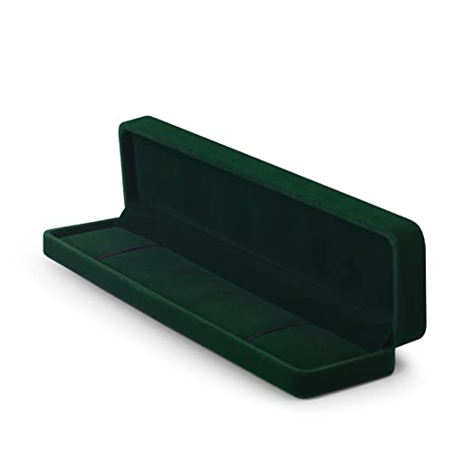 ZTBH Jewelry Organizer Box for Women - Velvet Plush Jewelry Storage Case with Multiple Compartments, Perfect Gift for Girls (Color: H07005) - Ideal for Travel, Home & Office Organization