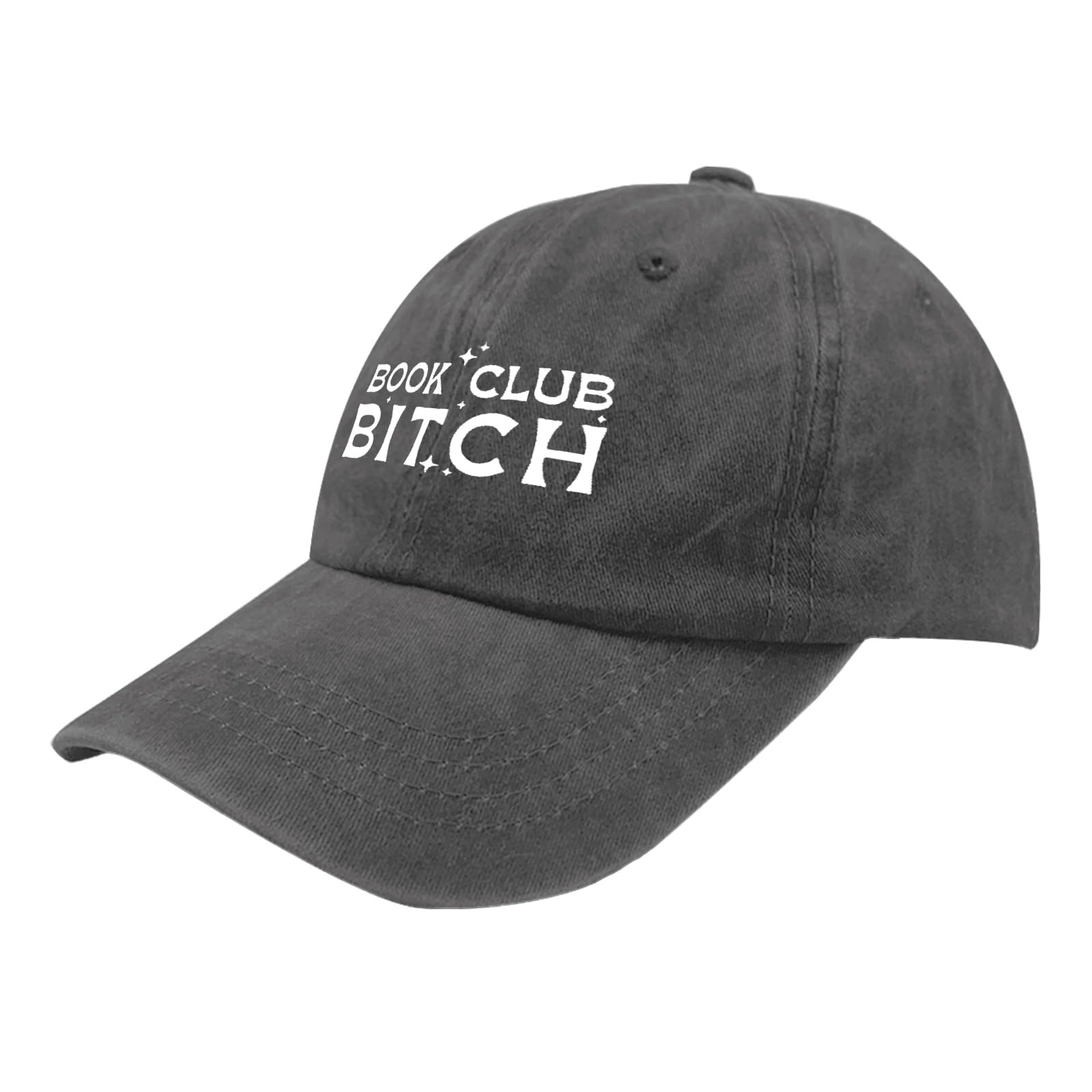 Custom Book Club Bitch Baseball Cap for Men - Pigment Black Golf Hat, Stylish Gift for Girlfriends, Beach & Outdoor Activities | Perfect for Golfing, Beach Trips, and Casual Wear