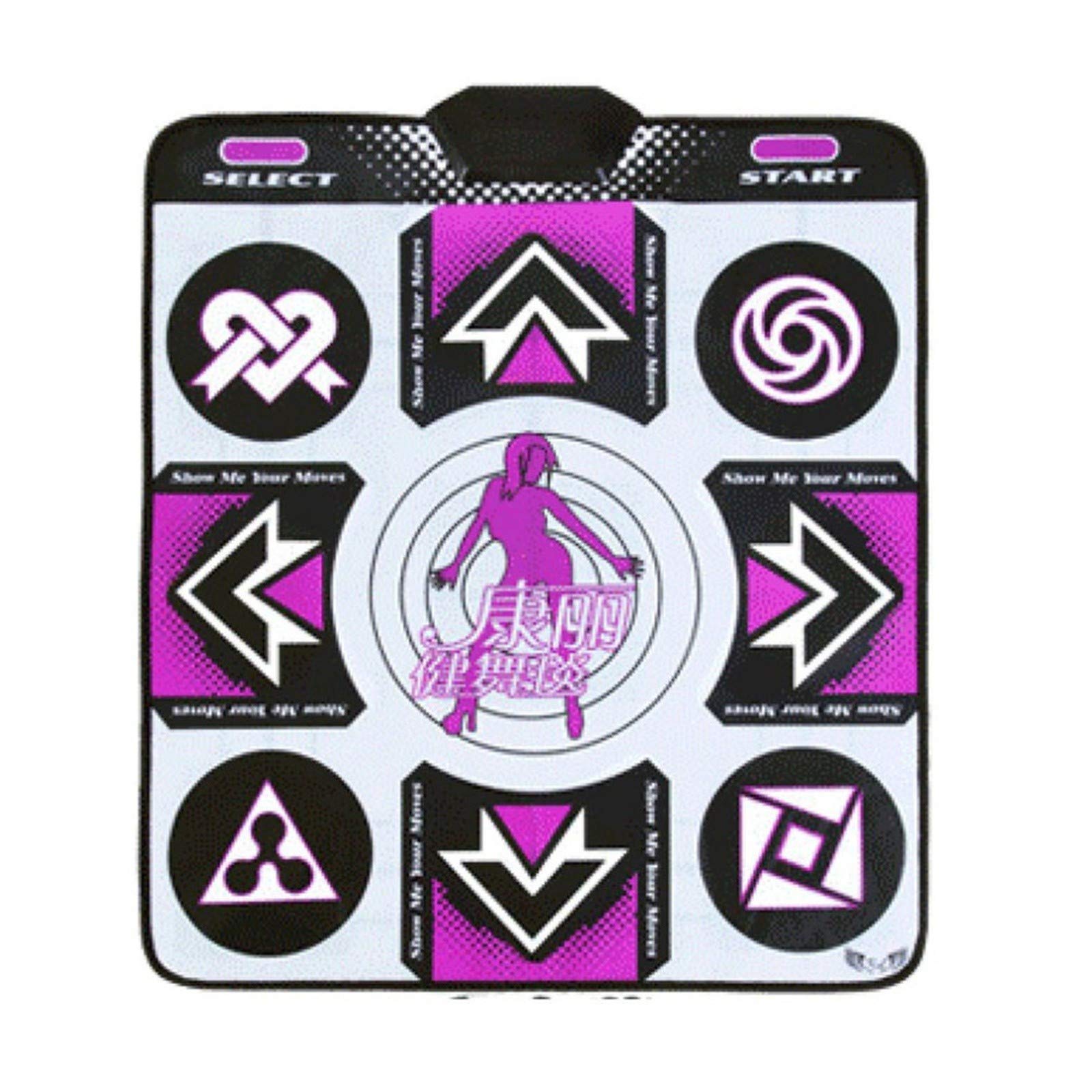 Dance Pads Non-Slip Step Mats for Kids & Adults - Interactive Dance Game Mat for PC/TV, Educational Toy for Learning Multiplication Facts, Perfect for Home, School & Party Fun