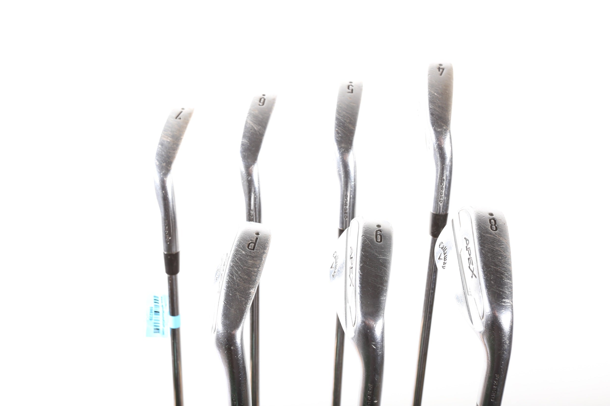 Used Callaway Apex Pro 21 Iron Set 4-PW Right Handed Extra Stiff Flex - Premium Golf Clubs for Low Handicap Players | Perfect for Tournaments & Driving Range Practice
