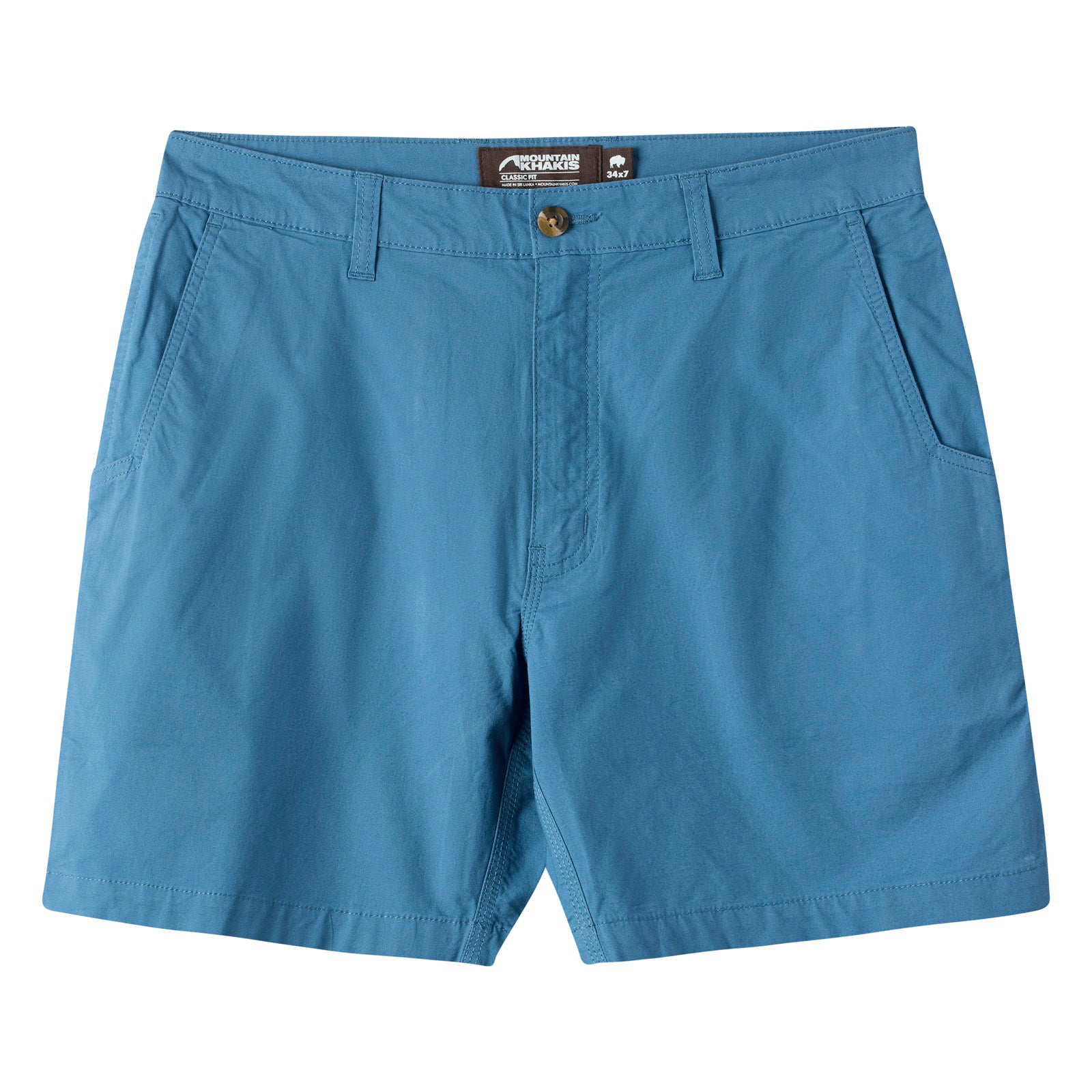 Breathable Stretch Poplin Shorts for Men - Comfortable Casual Summer Shorts for Outdoor Activities, Travel & Lounge