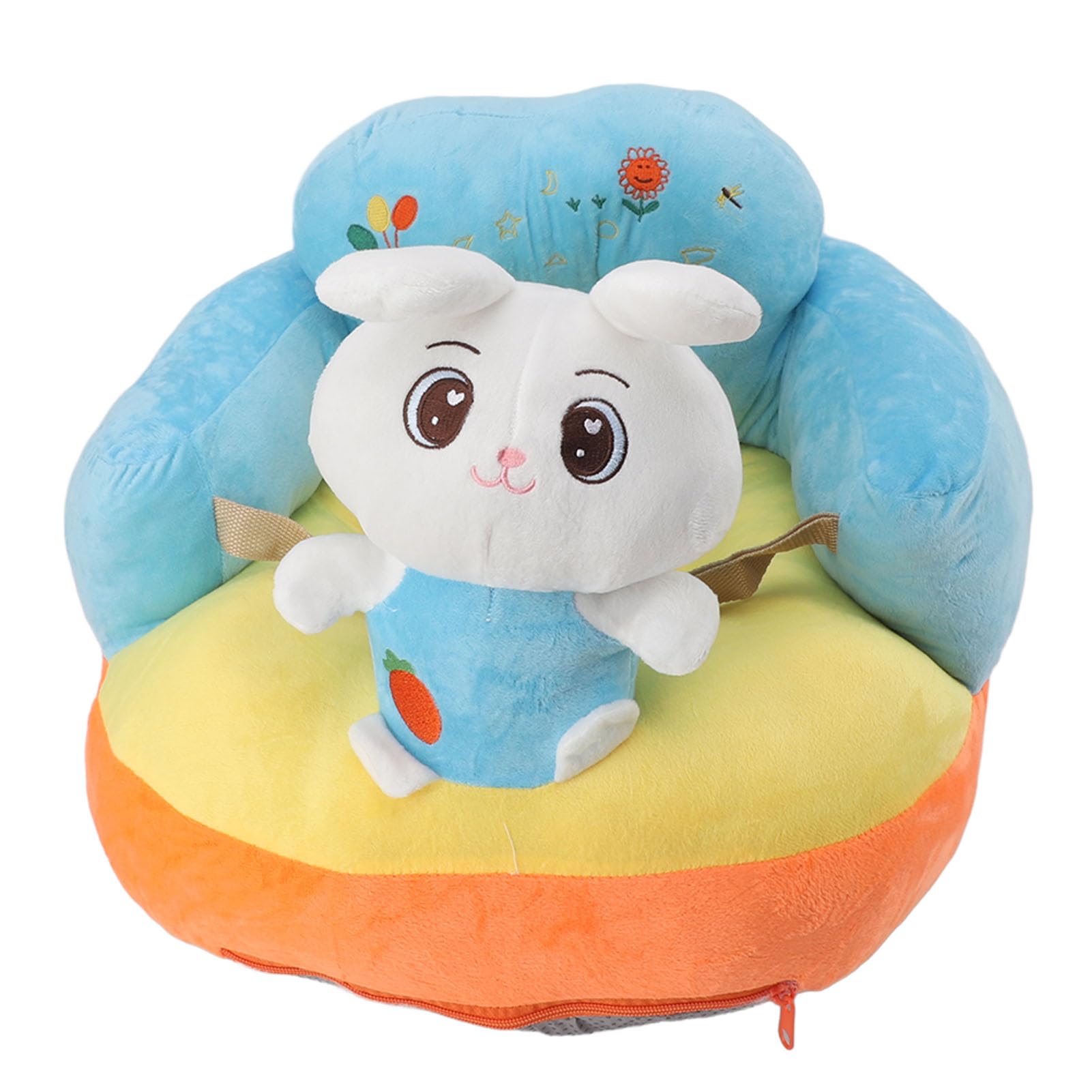 Baby Support Sofa for Infants - Soft Plush Sitting Chair with Stable Base for Girls & Boys - Perfect for Playtime, Learning to Sit, and Nursery Decor (#3)