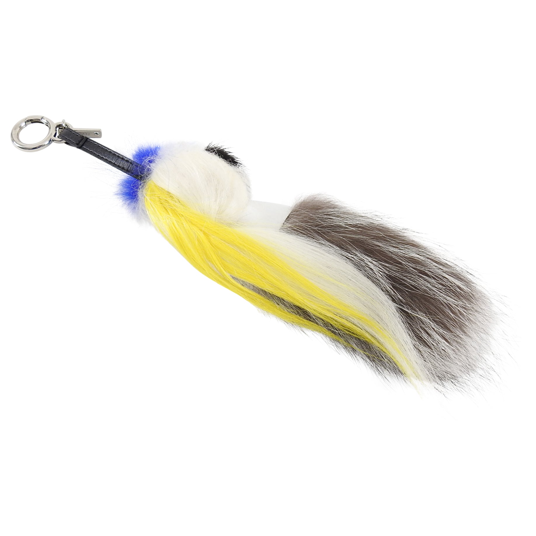 Fendi Karlito Karl Lagerfeld Fox Fur Bag Charm Keychain - Luxury Designer Handbag Accessory for Women, Perfect for Bags, Wallets & Gift Giving