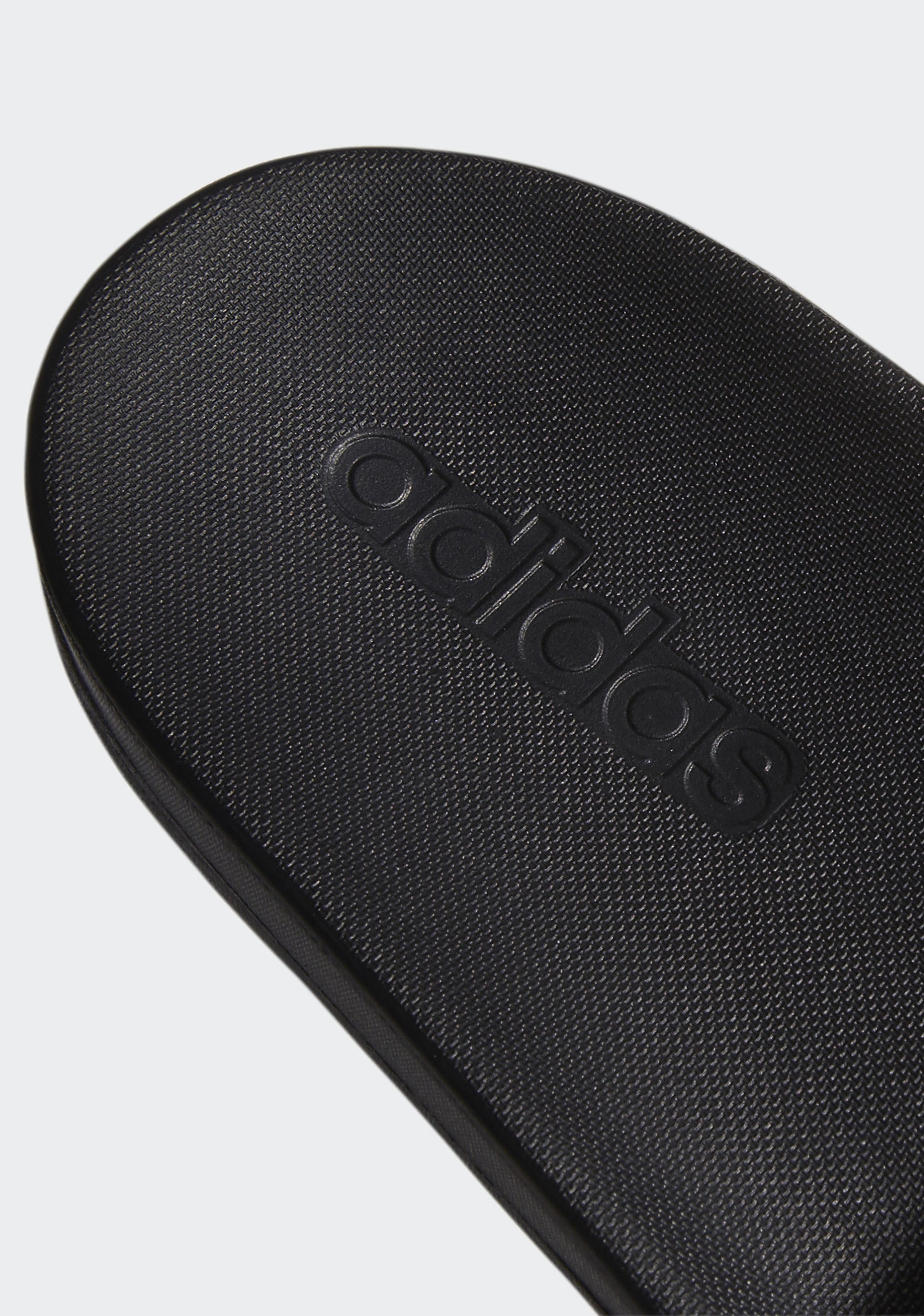 Adidas Men's Adilette Comfort Slide Sandals - Black/Gold - Ultra Comfortable Shower Slides for Men, Pool Slides, Beach Shoes, Gym & Lounge Wear