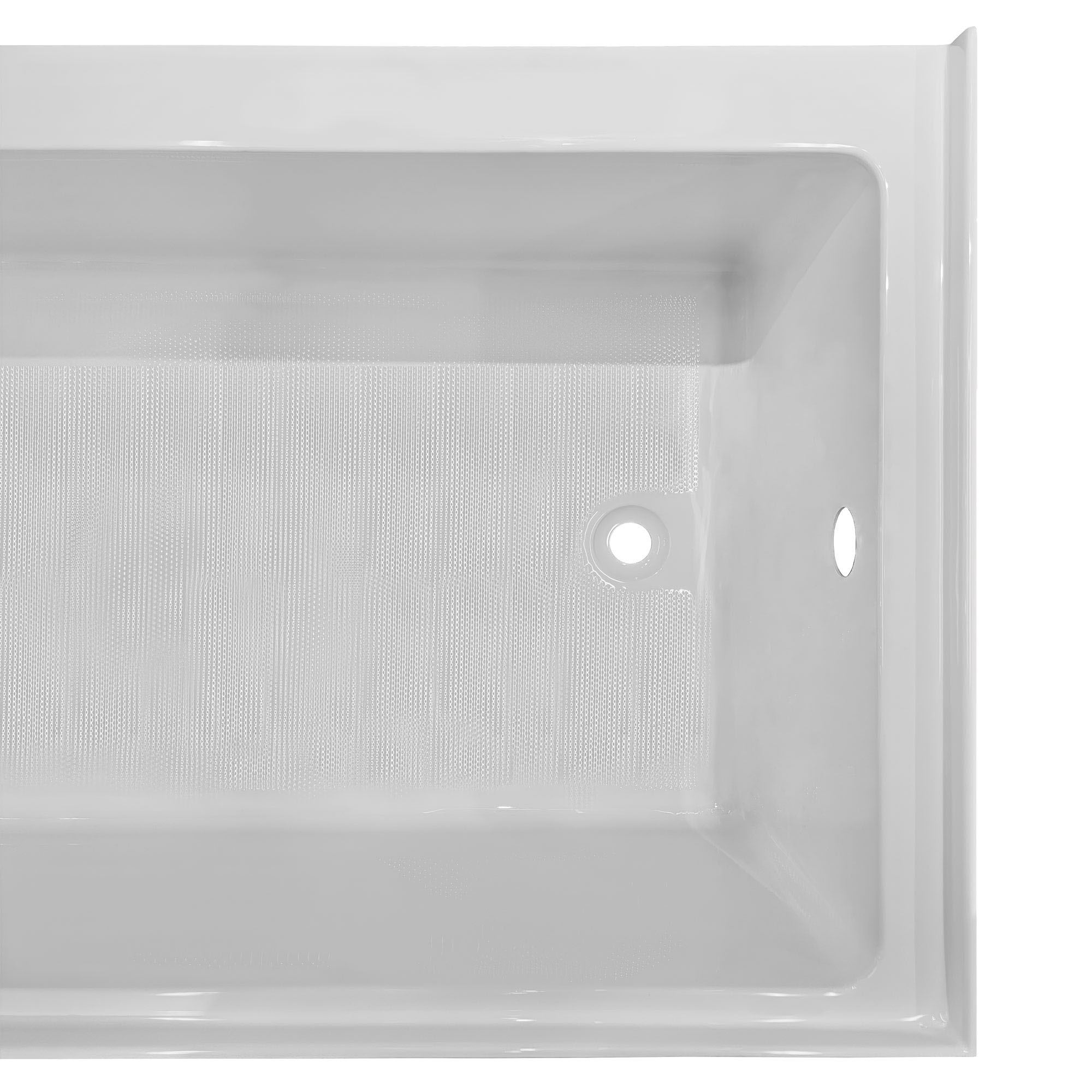 Premium Alcove Soaking Bathtub with Drain Hole Options - Perfect for Small Bathrooms & Relaxing Spa Experience