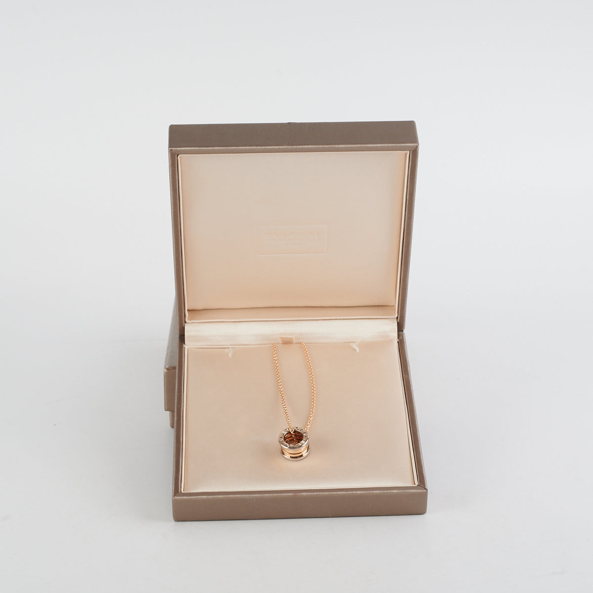 Bvlgari Zero1 Necklace in Two-Toned Rose Gold - Elegant Jewelry for Women, Perfect for Parties, Weddings & Special Occasions