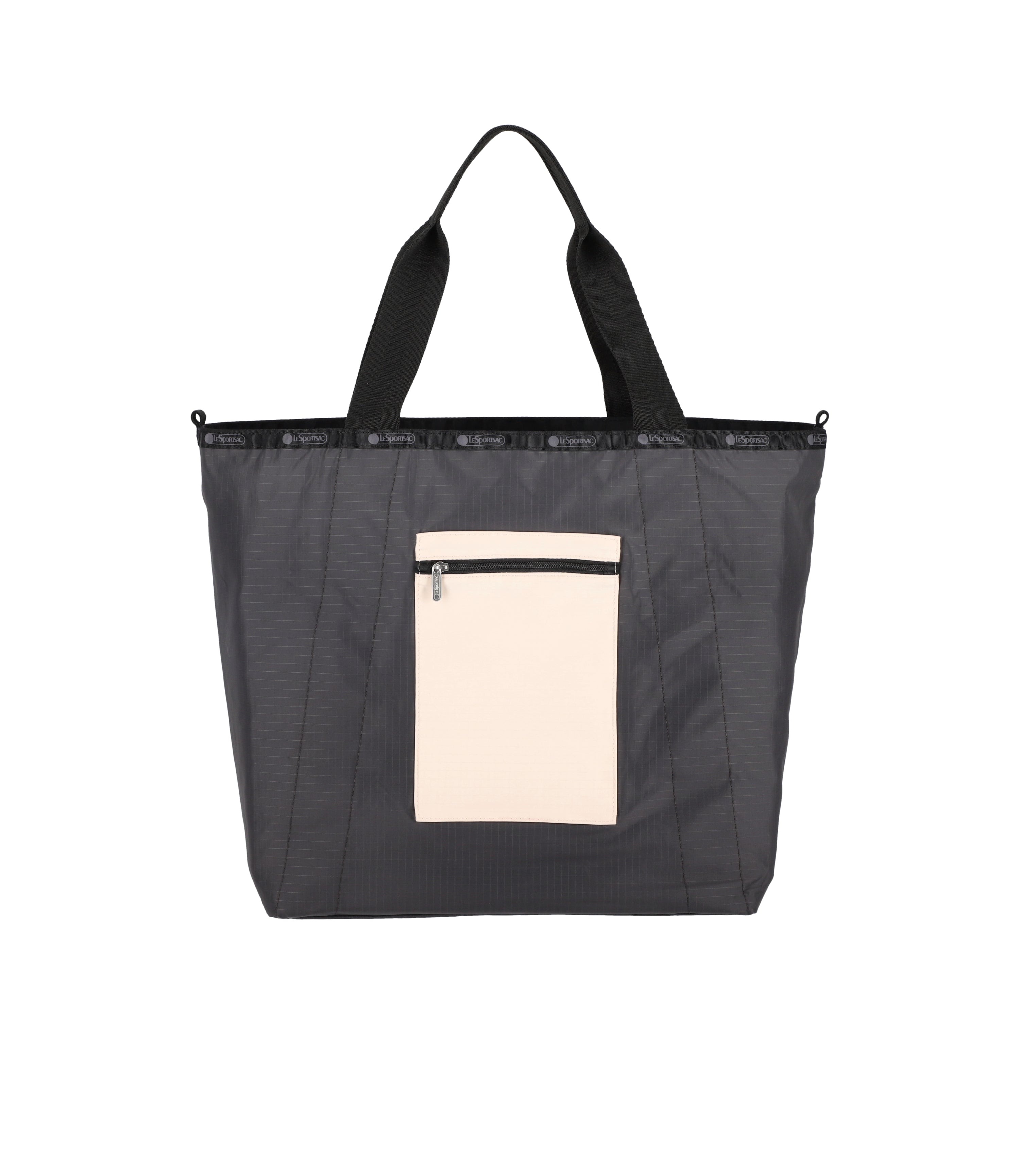 Large Reversible Pocket Tote Bag - Stylish & Spacious Two-Sided Handbag for Women - Perfect for Work, Travel, and Everyday Use