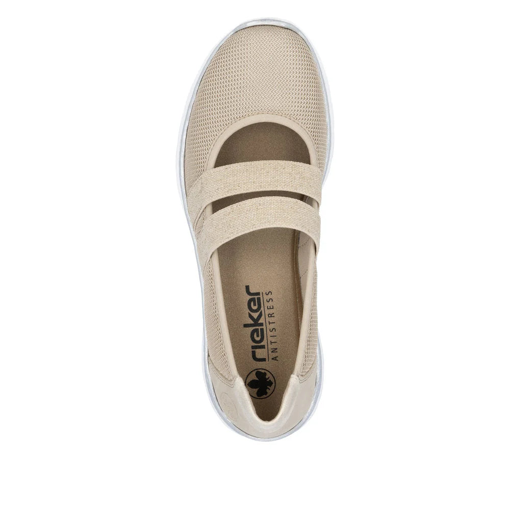 Rieker Nikita 81 Women's Comfortable Slip-On Loafers - Lightweight Casual Shoes for Walking, Office & Travel | Perfect for Work, Daily Wear & Outdoor Activities