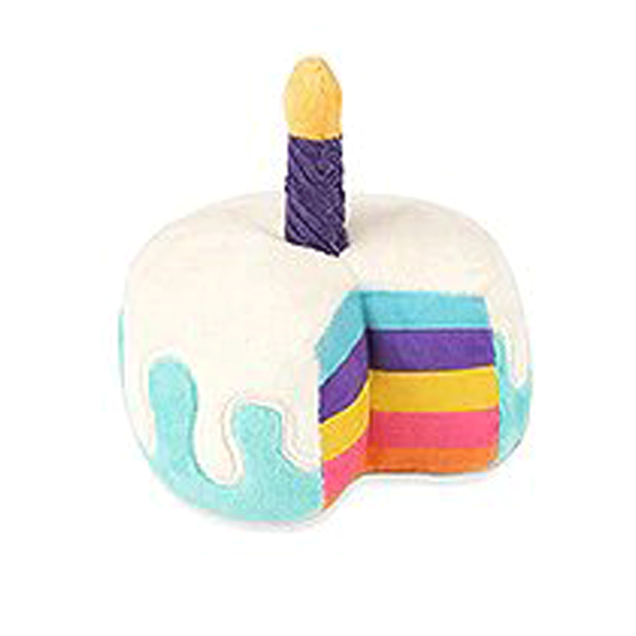 P.L.A.Y. Party Cake Multi Dog Toys - Fun & Durable Interactive Chew Toy for Small & Large Dogs - Perfect for Birthday Parties, Training Rewards & Playtime