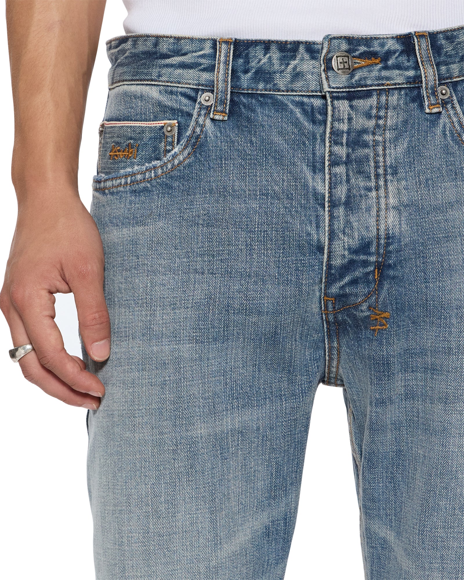 Chitch Selvedge Blue Moon Jeans - Premium Raw Denim for Men & Women | Perfect for Casual Wear, Street Style & Everyday Fashion
