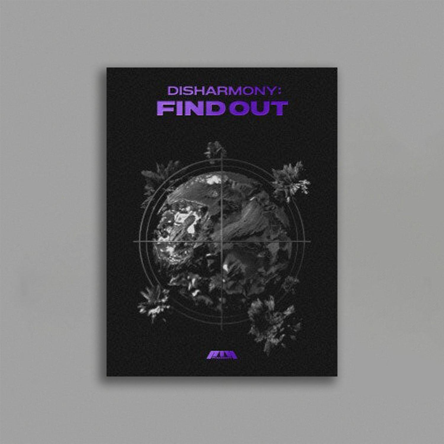 P1HARMONY 3rd Mini Album 'DISHARMONY : FIND OUT' - Kpop CD with Photobook & Poster - Perfect for Kpop Collectors and Music Lovers
