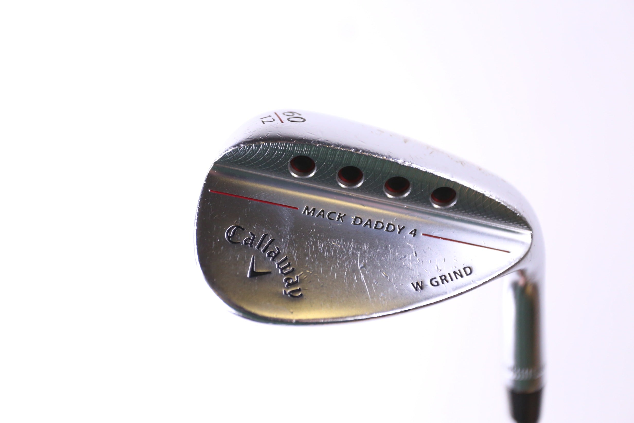 Used Callaway MD4 Chrome Lob Wedge 60° Stiff Flex Right Handed Golf Club - Perfect for Short Game Shots, Bunker Play & High Loft Approach Shots