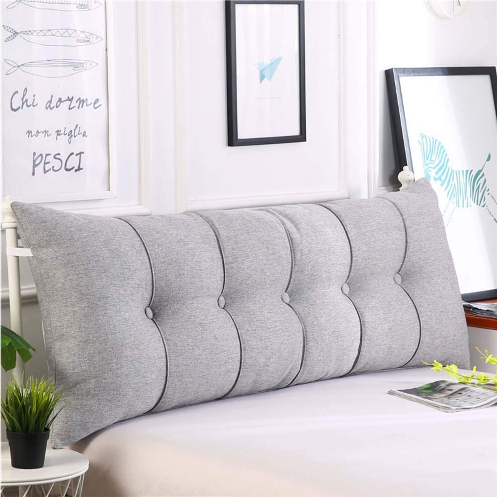 **CTYJS Sofa Bed Upholstered Wedge Pillow Cushion – Large Reading & Backrest Support Pillow with Washable Cover (71x24x8 Inches) – Perfect for Living Room, Bedroom & Office Comfort**