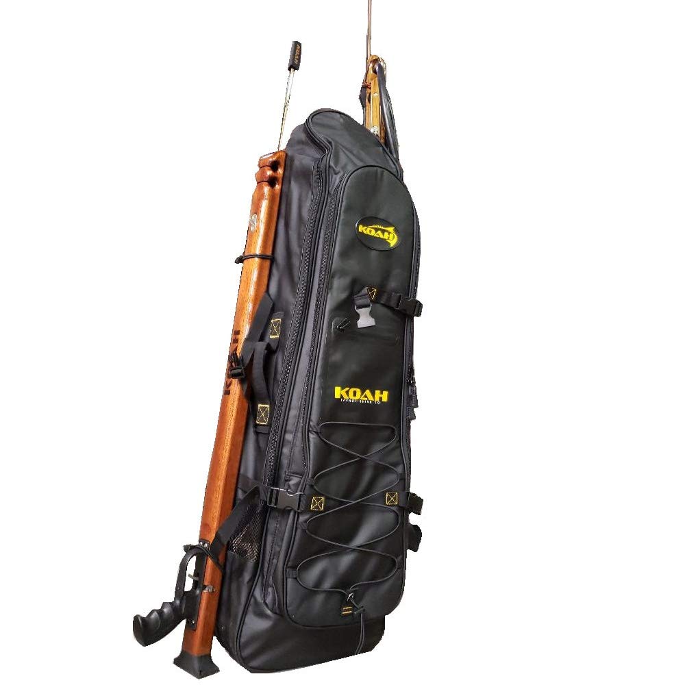 Koah Long Fin Utility Spearfishing Backpack - Durable Waterproof Dive Bag for Spearfishing Gear Storage - Perfect for Ocean, Beach & Boat Trips