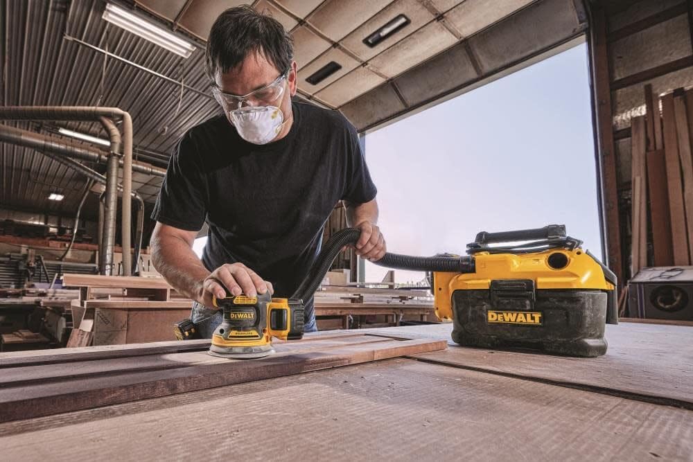 DEWALT 20V MAX Cordless Orbital Sander | 5-Inch Palm Sander | Tool Only (DCW210B) | Perfect for Woodworking, Sanding Drywall & DIY Projects
