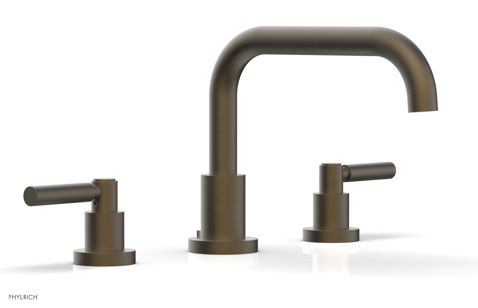 Premium Deck Tub Set with Lever Handles - D1132D - Durable Outdoor Faucet for Garden, Patio, and Poolside Use
