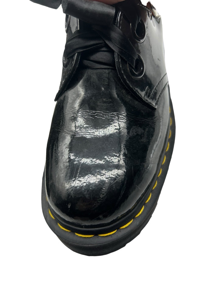 Dr. Martens Holly Patent Leather Oxford Shoes for Women - Size 8.5 | Comfortable & Stylish Work Shoes for Office Professionals & Fashion Lovers