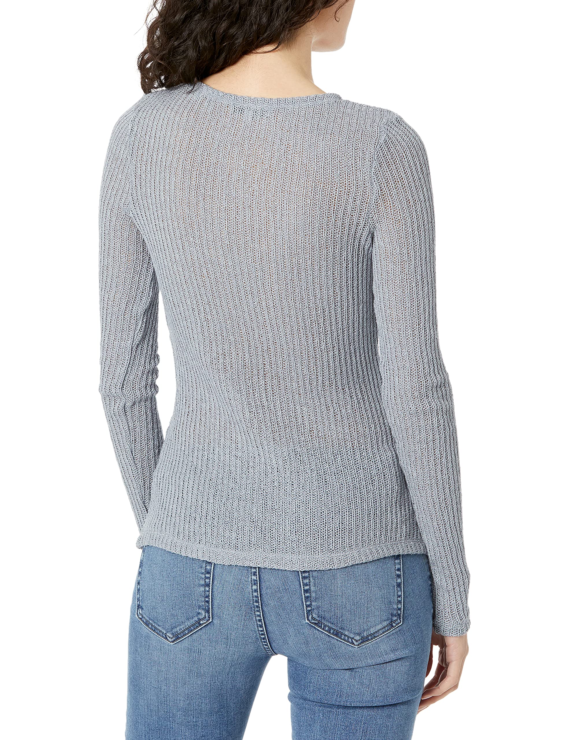 Vince Women's Long Sleeve Tunic Top - Soft Stretch Casual Blouse for Work & Everyday Wear | Perfect for Office, Date Night & Weekend Outfits
