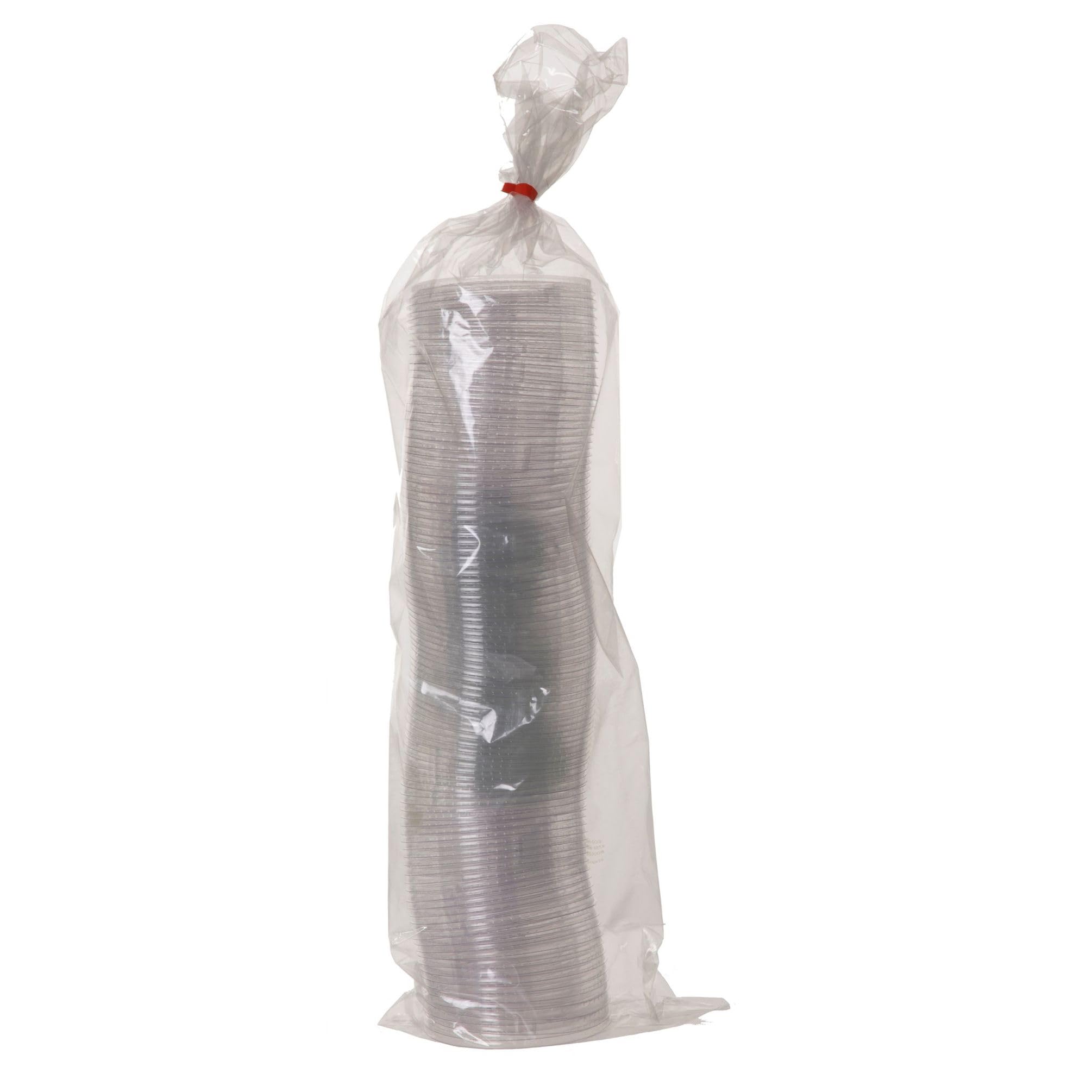 Eco-Friendly Compostable Plastic Cup Lids - 1000 Pack, Clear PLA Dome Lids with Straw Hole for 9-24oz Cups | Plant-Based Biodegradable Drink Lids for Coffee Shops, Restaurants & Parties