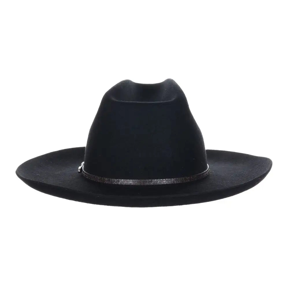 Biltmore Smokehouse Wide Brim Wool Felt Cowgirl Hat for Women - Western Style Riding Hat for Rodeo, Horseback Riding & Outdoor Adventures