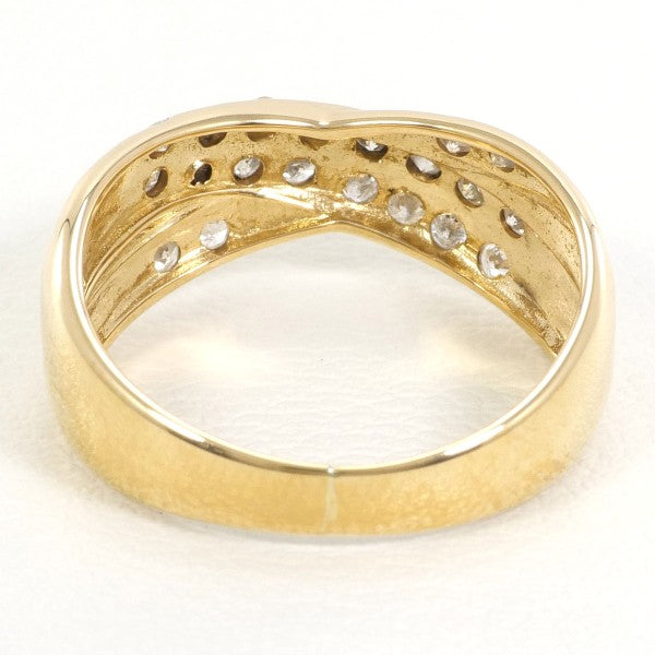 18K Yellow Gold Diamond Ring for Women - Elegant Solitaire Engagement & Wedding Band - Perfect for Proposals, Anniversaries, and Special Occasions