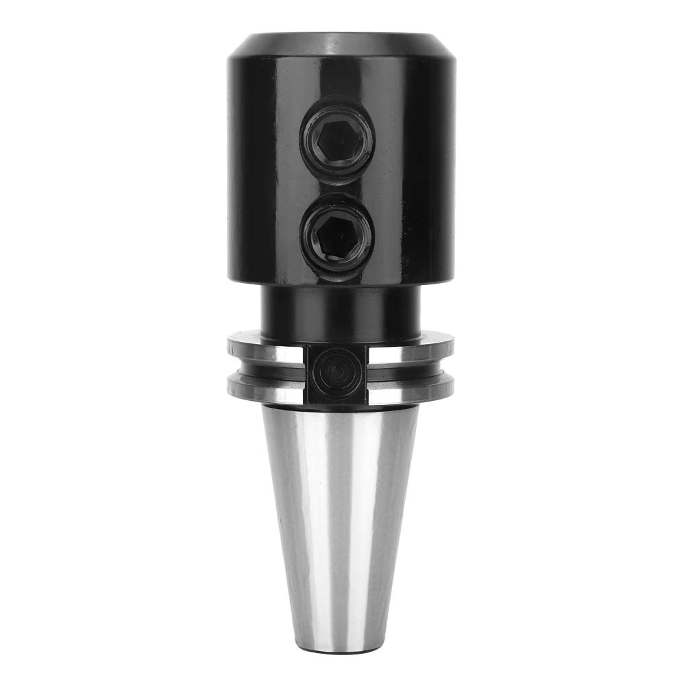 High Precision CAT40 Drill Chuck with Solid Integral Shank - Heavy Duty Machine Tool Accessory for CNC Milling, Lathe Operations & Industrial Manufacturing