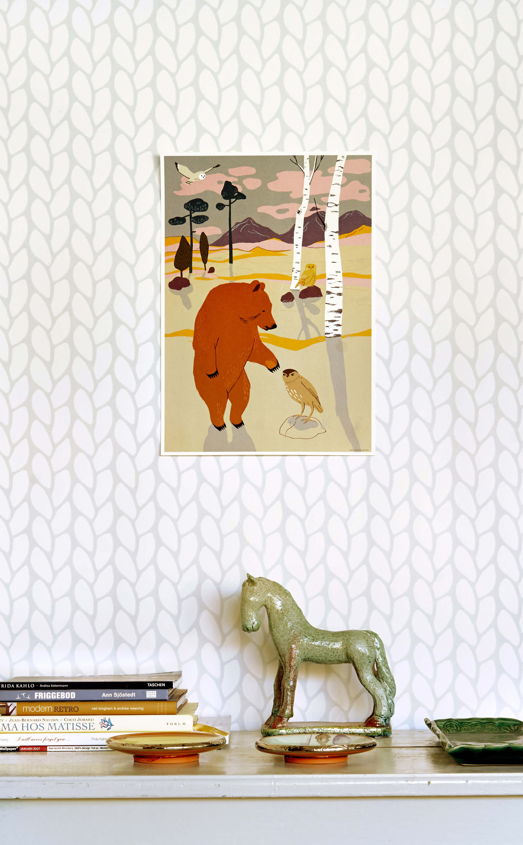 Leya Grey Peel and Stick Wallpaper - Self-Adhesive Removable Wallpaper for Bedroom, Living Room, and Office Decor