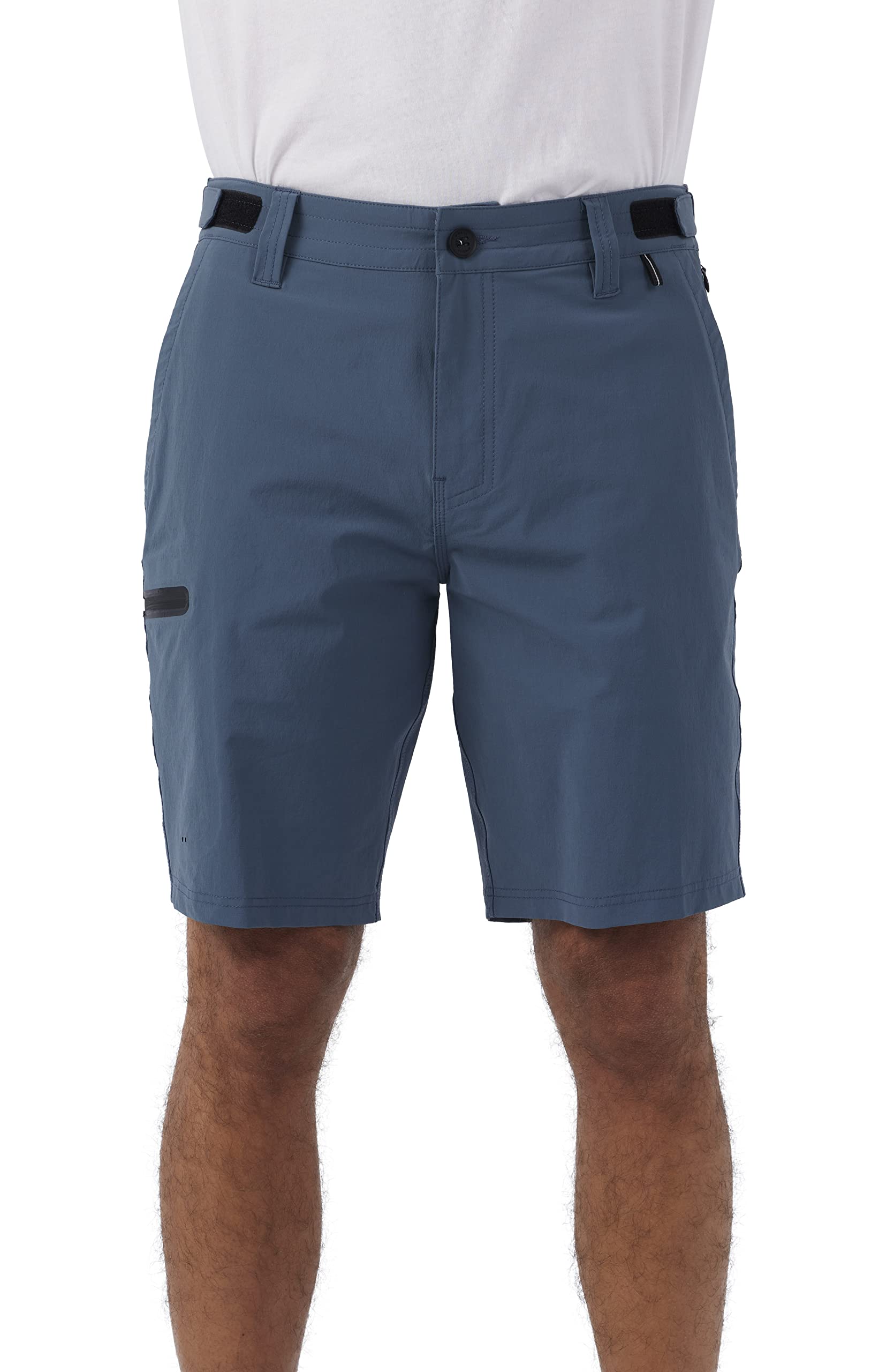 Men's Traveler Expedition 20 Hybrid Shorts - Quick-Dry, Stretch Comfort - Cadet Blue, Size 38 - Perfect for Hiking, Travel & Outdoor Adventures