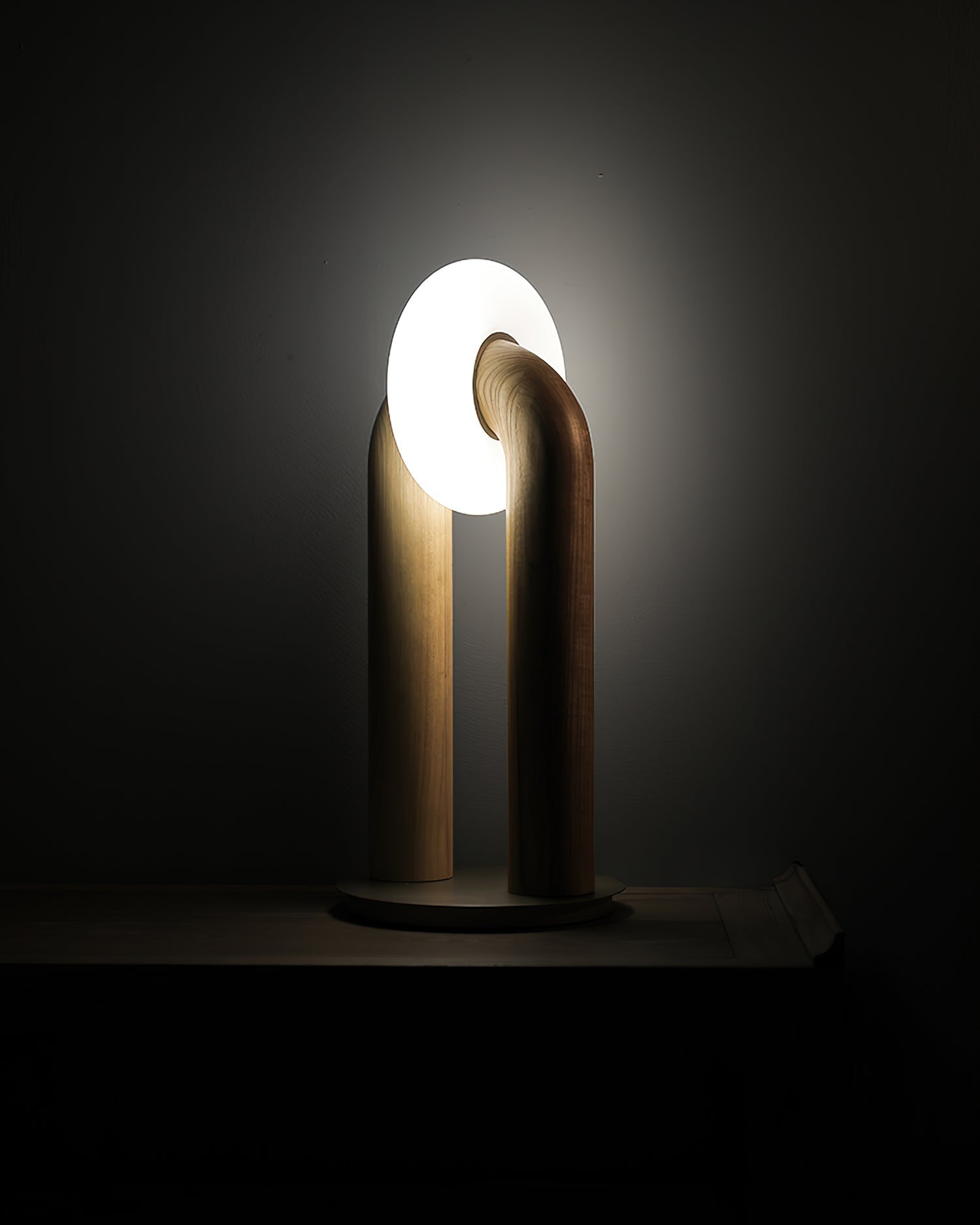 Arcadia Table Lamp - Modern LED Desk Light for Bedroom, Living Room & Office - Stylish Nightstand Lamp with Adjustable Brightness - Perfect for Reading, Working & Relaxing