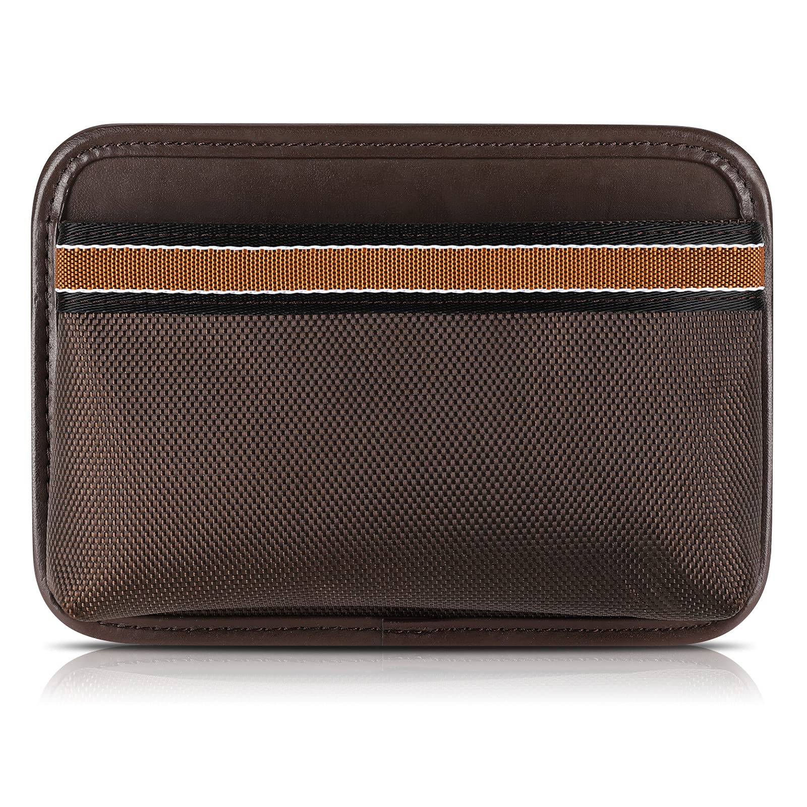 Accmor Premium PU Leather Car Side Pocket Organizer - Multi-Functional Car Seat Gap Filler, Storage Pouch for Cell Phone, Sunglasses, and Interior Accessories - Ideal for Car Seat, Door, Window, and Console Organization